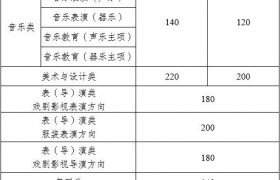 云南省2024年艺考最低控制分数线揭晓